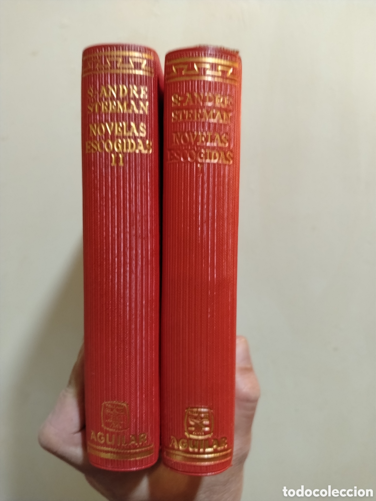 Libros de segunda mano: STANISLAS-ANDRE STEEMAN - NOVELAS ESCOGIDAS I Y II (Stanislas Andre Steeman) - AGUILAR