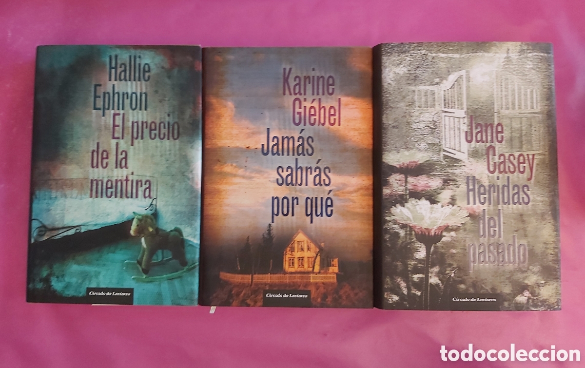 Libros de segunda mano: EL PRECIO DE LA MENTIRA # JAM&Aacute;S SABR&Aacute;S POR QU&Eacute; # HERIDAS DEL PASADO C&Iacute;RCULO DE LECTORES