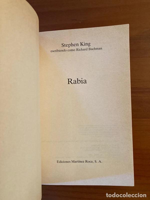 Libros de segunda mano: Rabia de Stephen King. - Foto 8