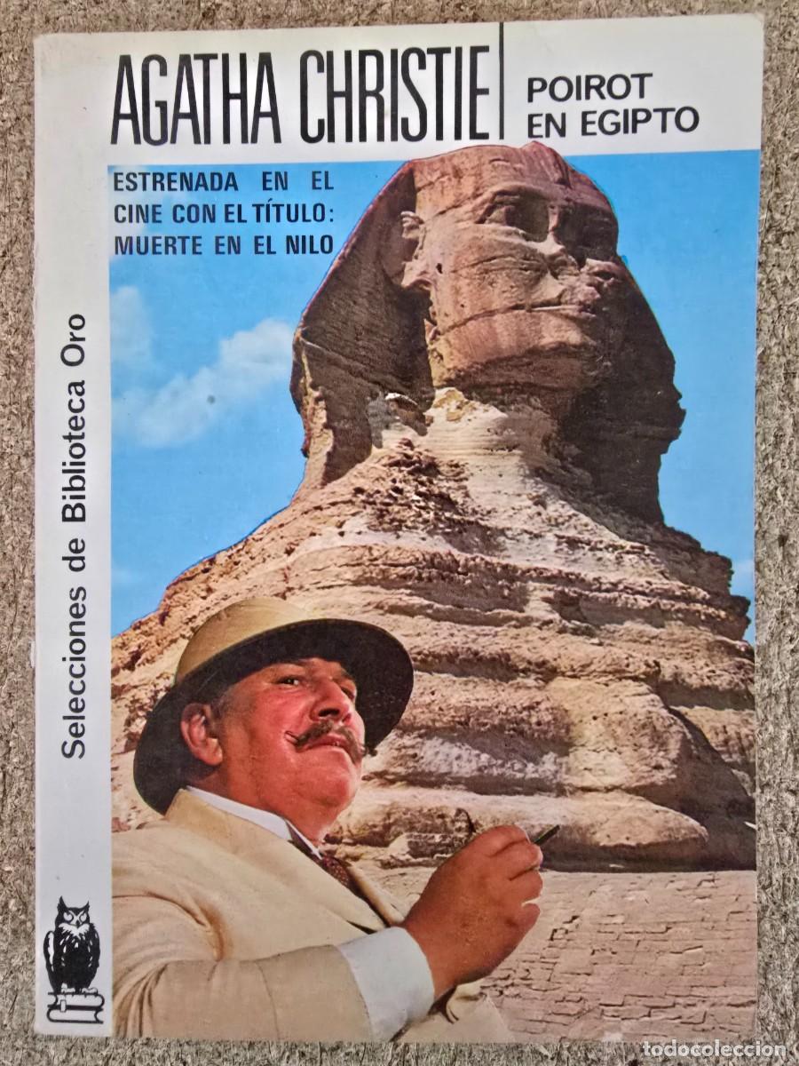 Libros de segunda mano: Biblioteca Oro 146.Agatha Cristie.Poirot en Egipto.Editorial Molino