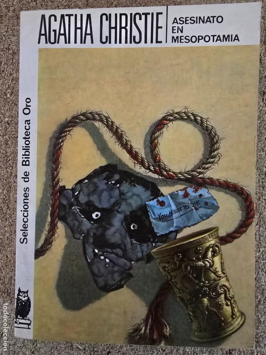 Libros de segunda mano: Biblioteca Oro 140.Agatha Cristie.Asesinato en Mesopotamia.Editorial Molino
