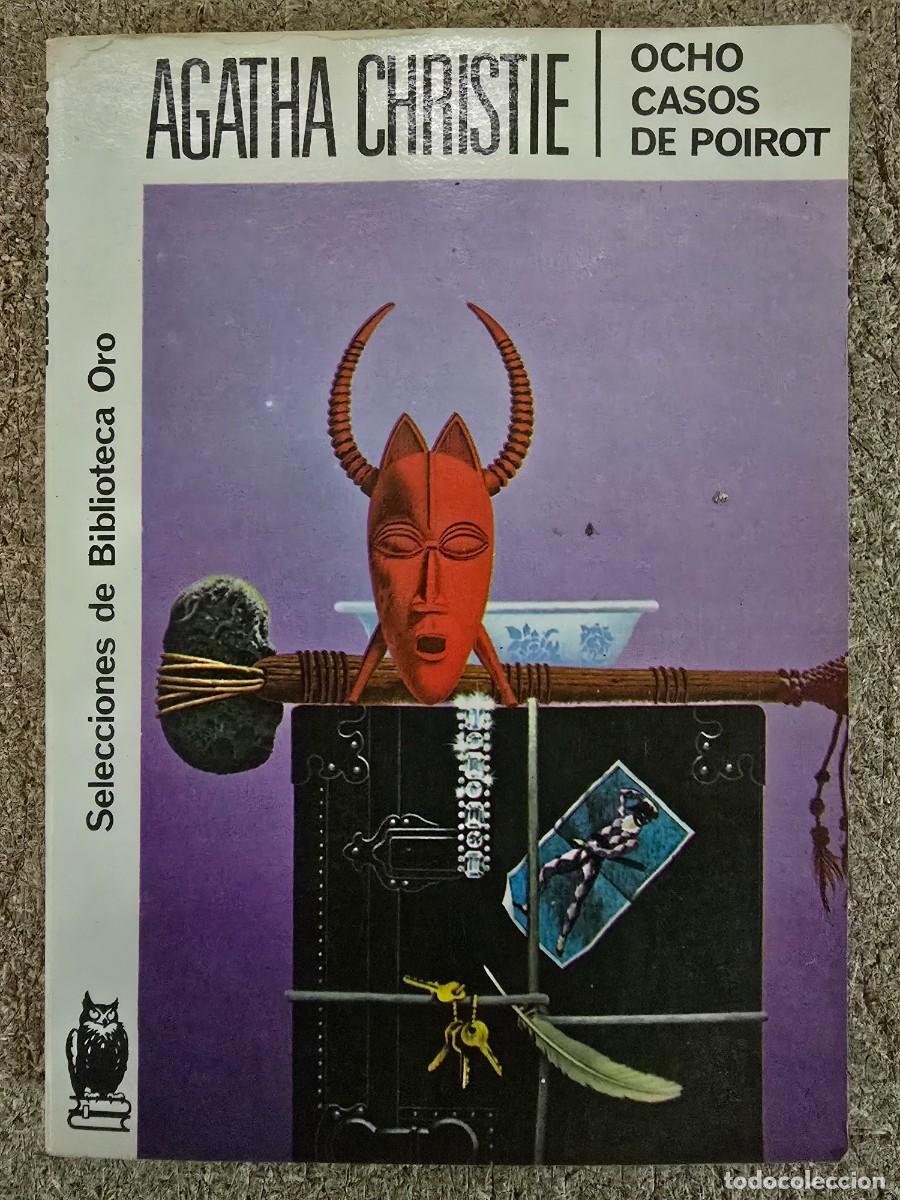 Libros de segunda mano: Biblioteca Oro 163.Agatha Cristie.Ocho Casos de Poirot.Editorial Molino