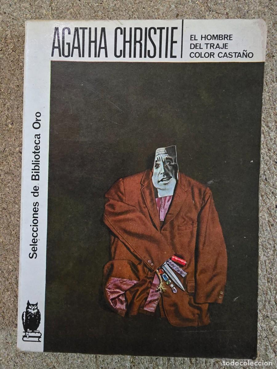 Libros de segunda mano: Biblioteca Oro 147.Agatha Cristie.El Hombre del Traje Color Casta&ntilde;o.Editorial Molino