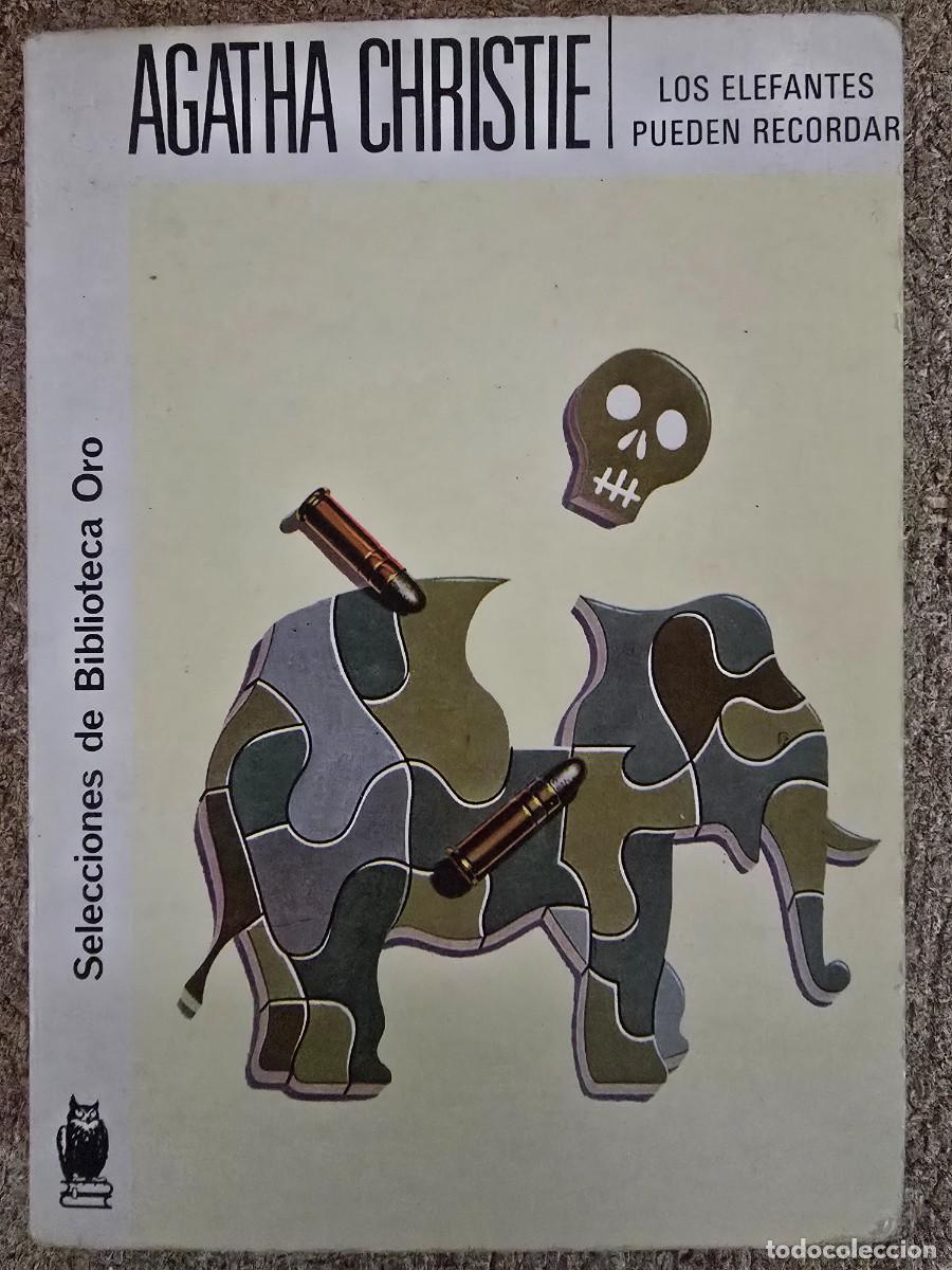 Libros de segunda mano: Biblioteca Oro 290.Agatha Cristie.Los Elefantes pueden Recordar.Editorial Molino