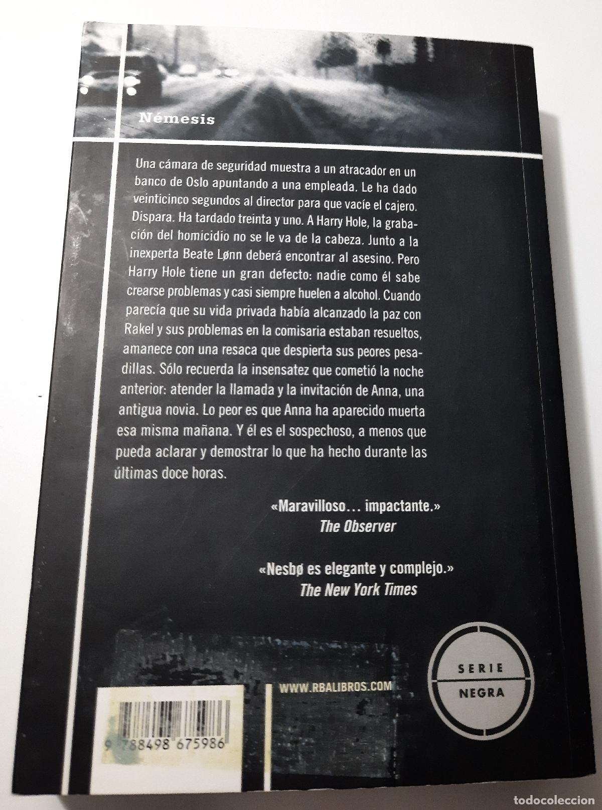 Libros de segunda mano: Nemesis - Nesbo, Jo - Foto 6