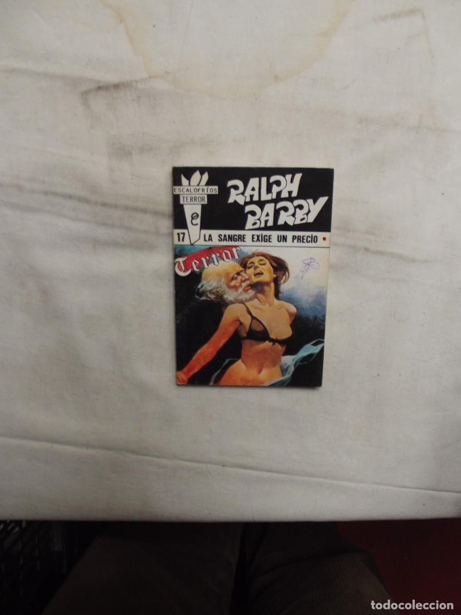 Libri di seconda mano: NOVELA TERROR - LA SANGRE EXIGE UN PRECIO DE RALPH BARBY