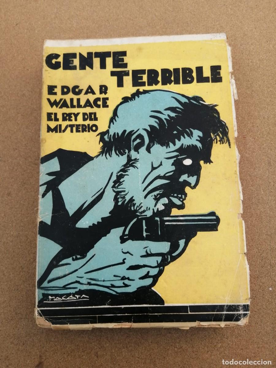 Libros de segunda mano: GENTE TERRIBLE (EDGAR WALLACE) - Foto 1