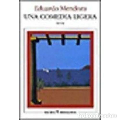 Gebrauchte B&uuml;cher: Una Comedia Ligera - Mendoza, Eduardo - Seix-barral - 1997, 6&ordf; ed. - Biblioteca de Bolsillo, N&ordm; 2346