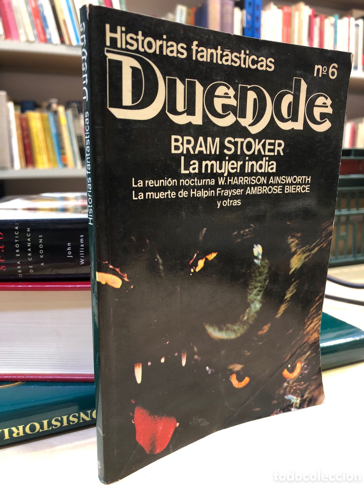 Libros de segunda mano: La mujer india. Duende - Bram Stoker et al.