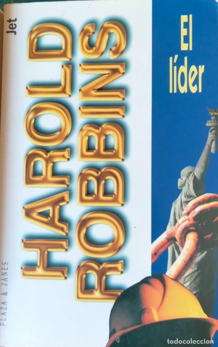 Second hand books: Harold Robbins-El l&iacute;der.Jet 109/11.Plaza & Janes.1995.