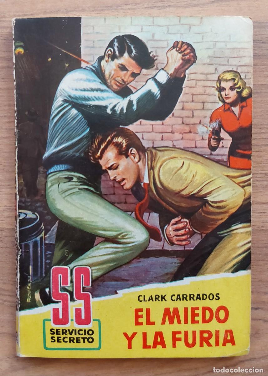 Livres d'occasion: SERVICIO SECRETO BRUGUERA N&ordm; 527-EL MIEDO Y LA FURIA (CLARK CARRADOS) NOVELAS-BOLSILIBROS-PULP