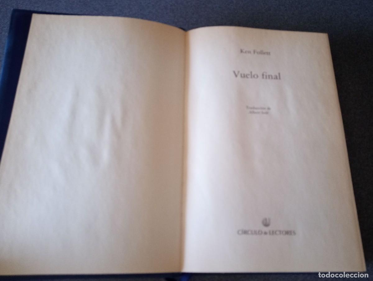 Libros de segunda mano: Vuelo Final Ken Follet - Foto 3