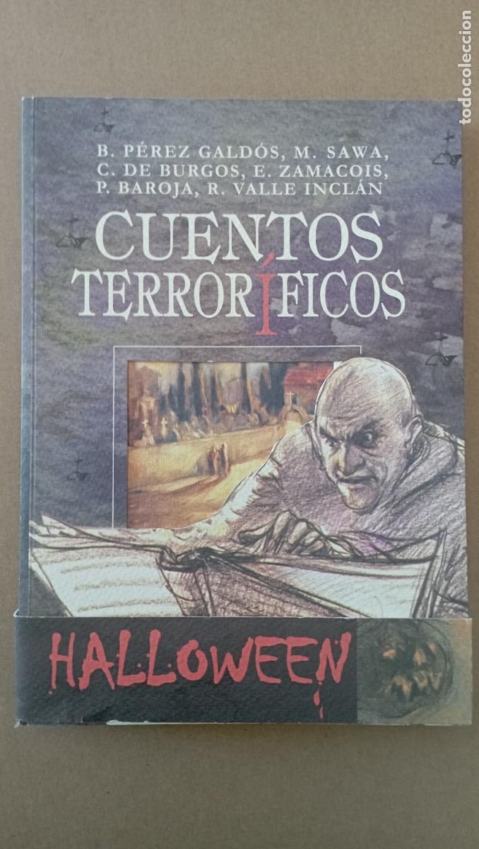 Libros de segunda mano: CUENTOS TERRORIFICOS - CARMEN DE BURGOS - ZAMACOIS - COMO NUEVO