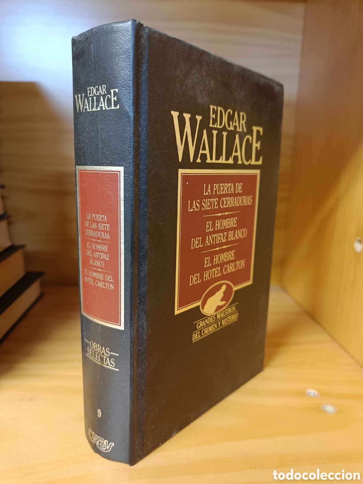 Libros de segunda mano: GRANDES MAESTROS DEL CRIMEN Y MISTERIO. EDGAR WALLACE . ORBIS