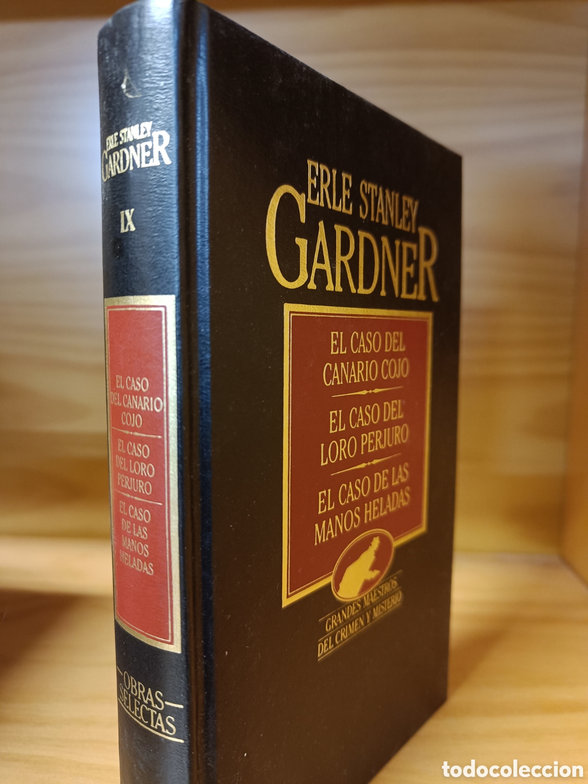 Libros de segunda mano: GRANDES MAESTROS DEL CRIMEN Y MISTERIO. ERLE STANLEY GARDNER TOMO IX . ORBIS
