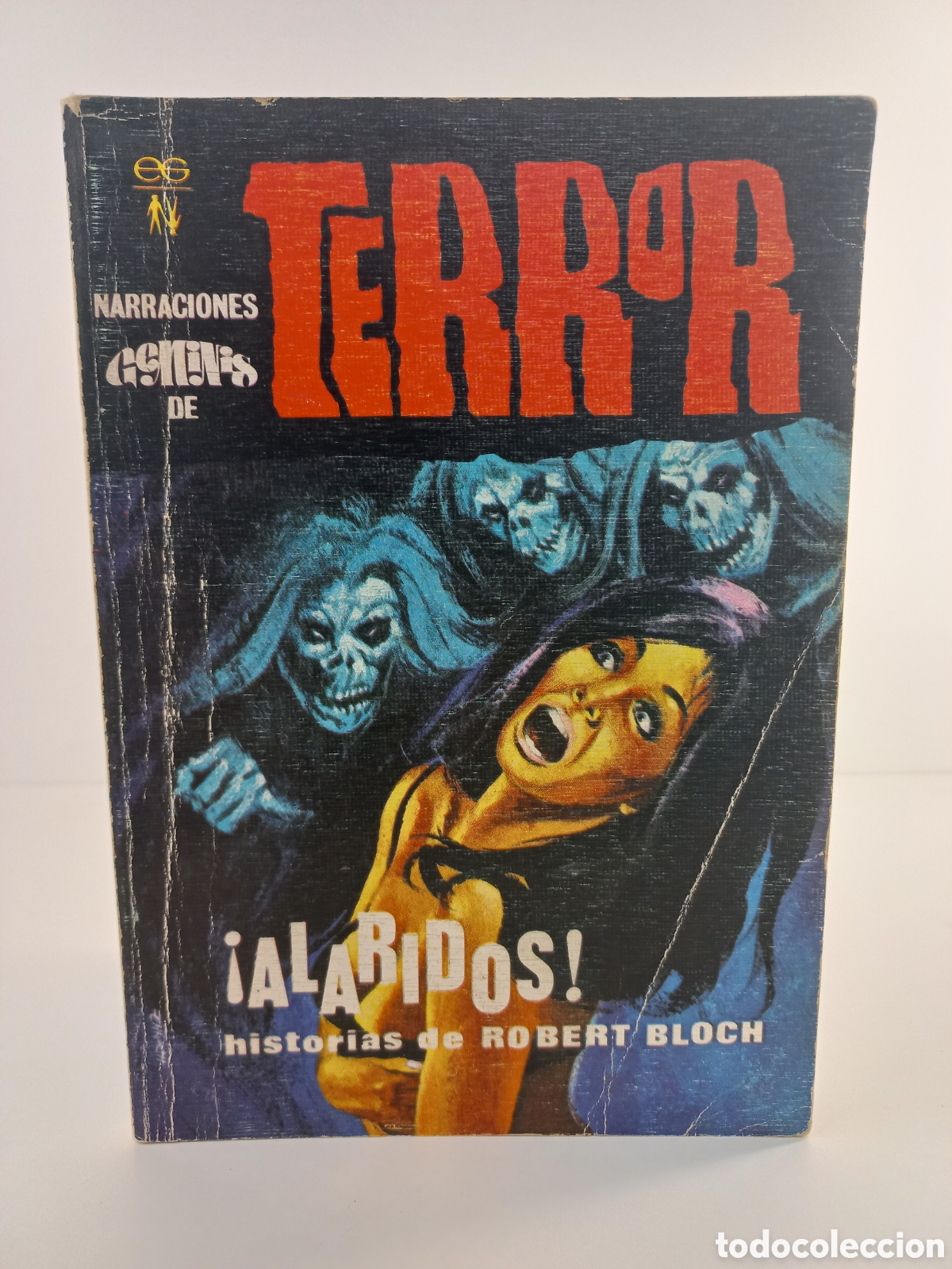 Second hand books: Alaridos. Historias de Robert Bloch. G&eacute;minis Terror, 1968.