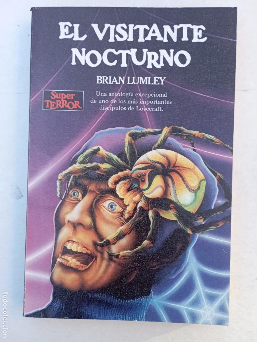 Libros de segunda mano: SUPER TERROR N&ordm; 19 - EL VISITANTE NOCTURNO - BRIAN LUMLEY - MUY NUEVO - EDI.MART&Iacute;NEZ ROCA 1986