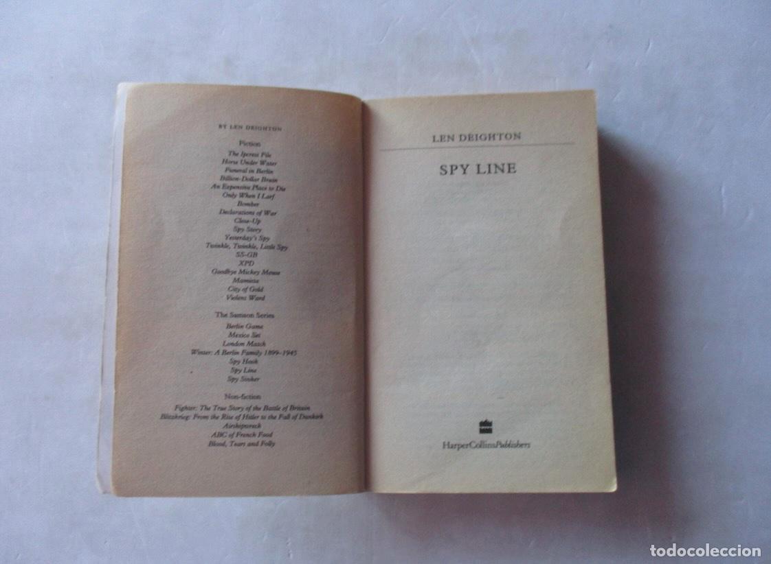 Libros de segunda mano: SPY LINE - LEN DEIGHTON - Foto 2