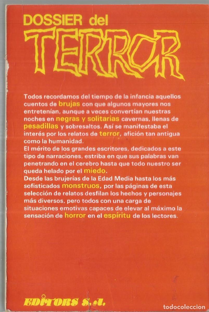 Libros de segunda mano: DOSSIER DEL TERROR N&ordm; 3 EDITORS - Foto 2