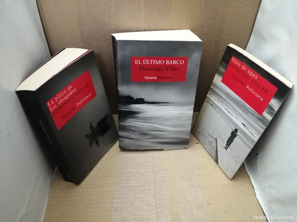 Second hand books: PACK Completo Trilog&iacute;a de DOMINGO VILLAR: Ojos de agua / La playa de los ahogados / El &uacute;ltimo barco