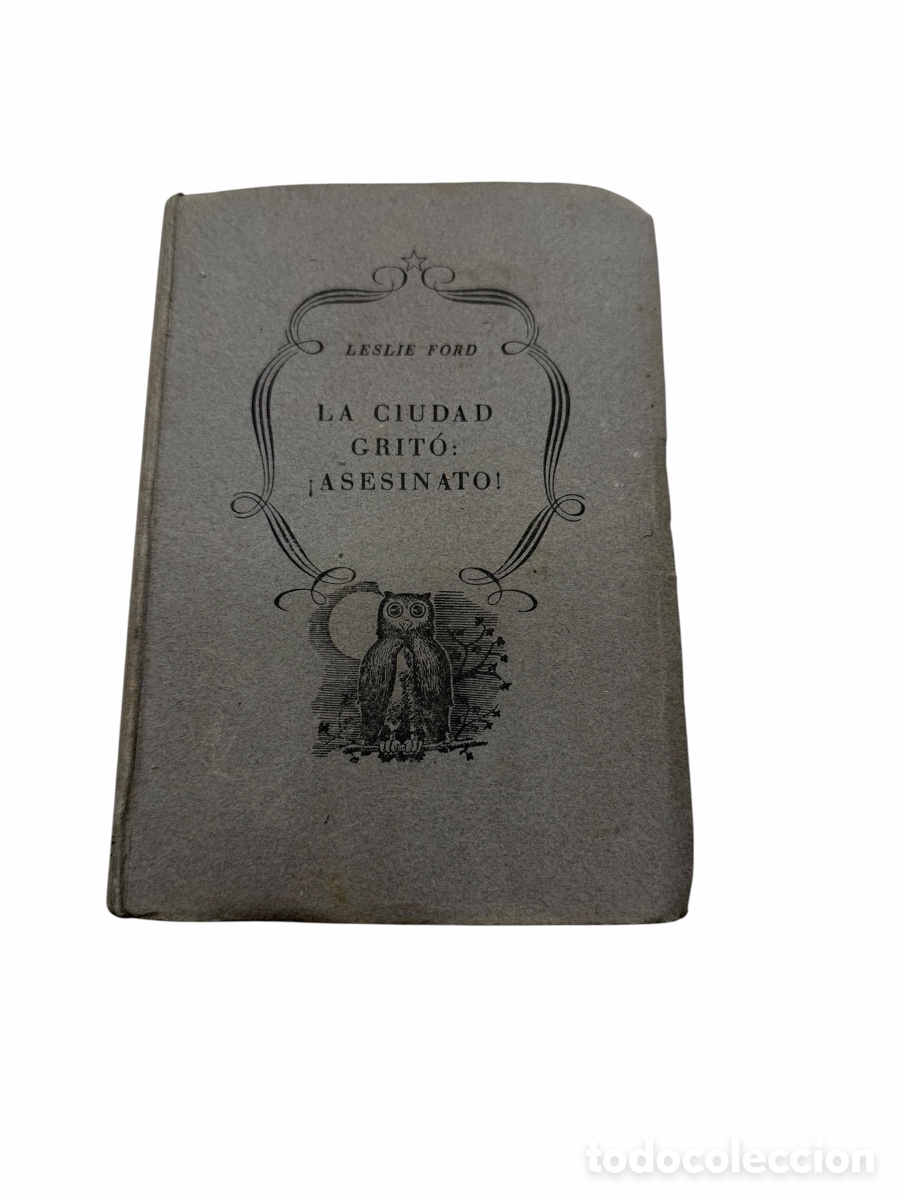 Gebrauchte B&uuml;cher: Libro La ciudad grit&oacute; Asesinato