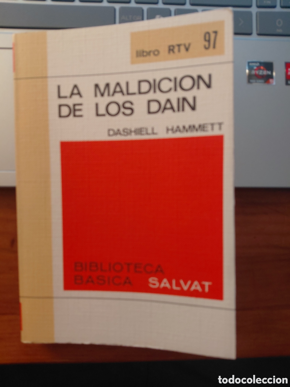 Libros de segunda mano: La maldici&oacute;n de los Dain, Dashiell Hammett, libro RTV