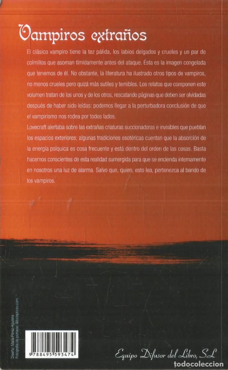 Libros de segunda mano: VAMPIROS EXTRA&Ntilde;OS. AA.VV. . - Foto 2