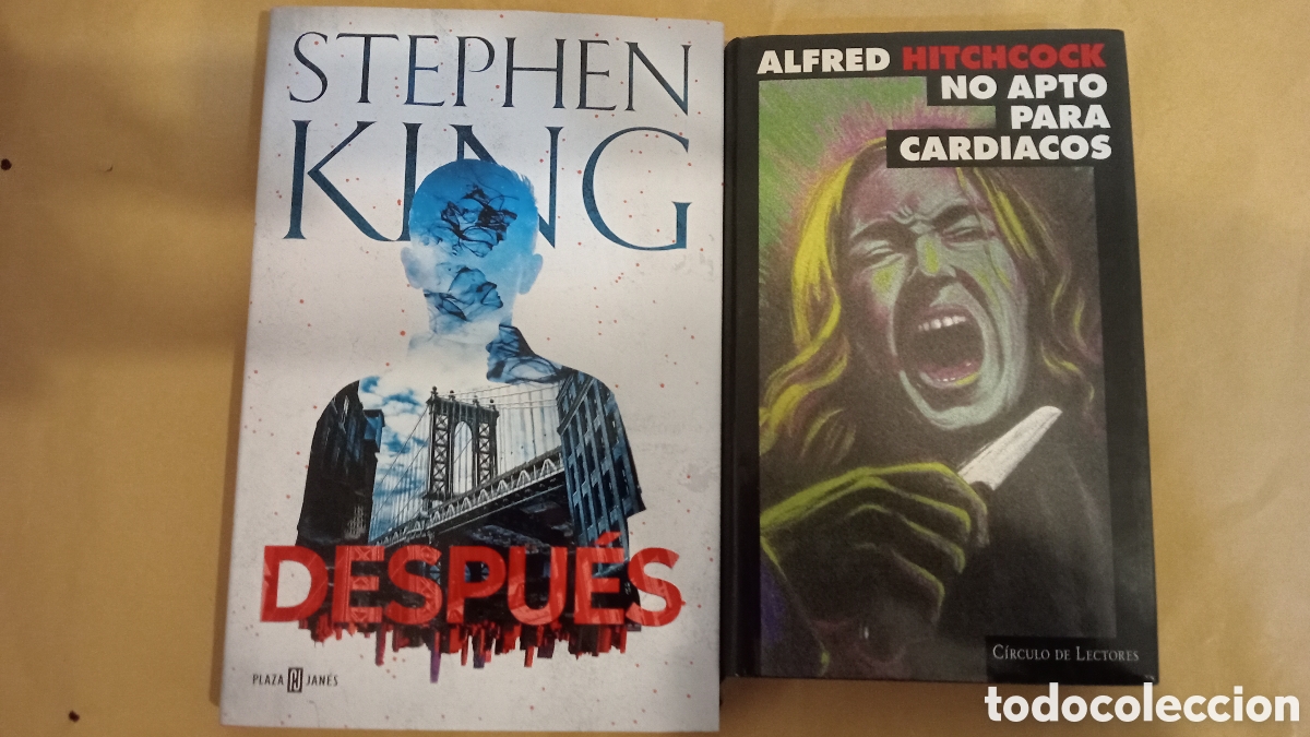 Libros de segunda mano: Lote de terror de 2. Despu&eacute;s Stephen King y no apto para cardiacos. Regalo: la danza de muerte Steph