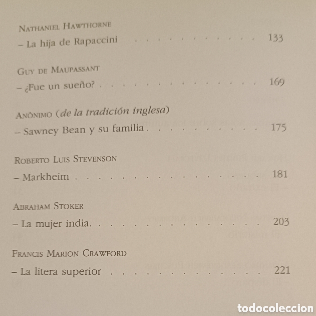 Libros de segunda mano: Cuentos de terror (Antolog&iacute;a) - Foto 4