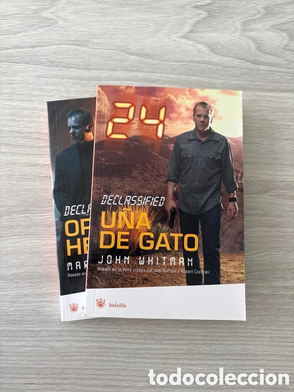 Libros de segunda mano: 2 libros serie TV 24 horas
