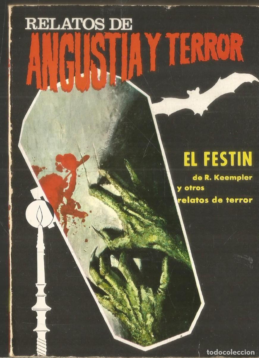 Libros de segunda mano: EL FESTIN. AA.VV. RELATOS DE ANGUSTIA Y TERROR. PETRONIO