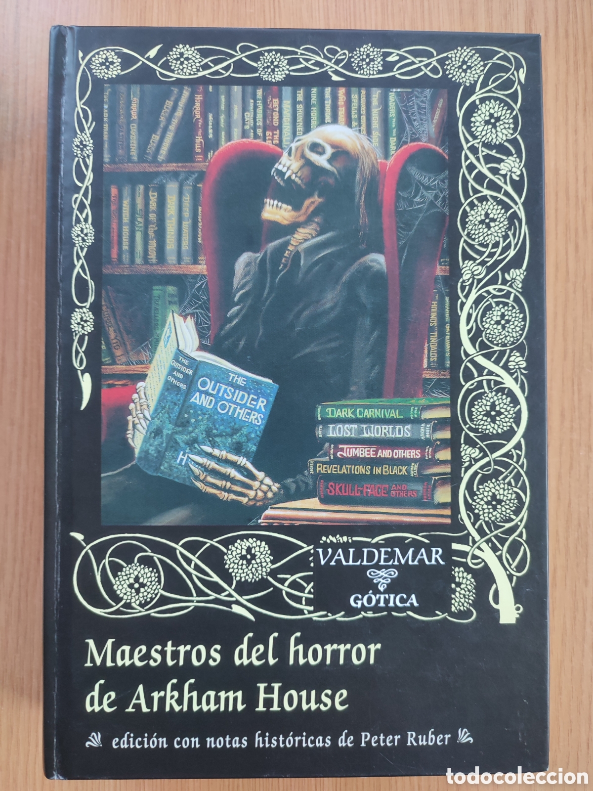 Libros de segunda mano: Maestros del horror de Arkham House. VVAA. Valdemar
