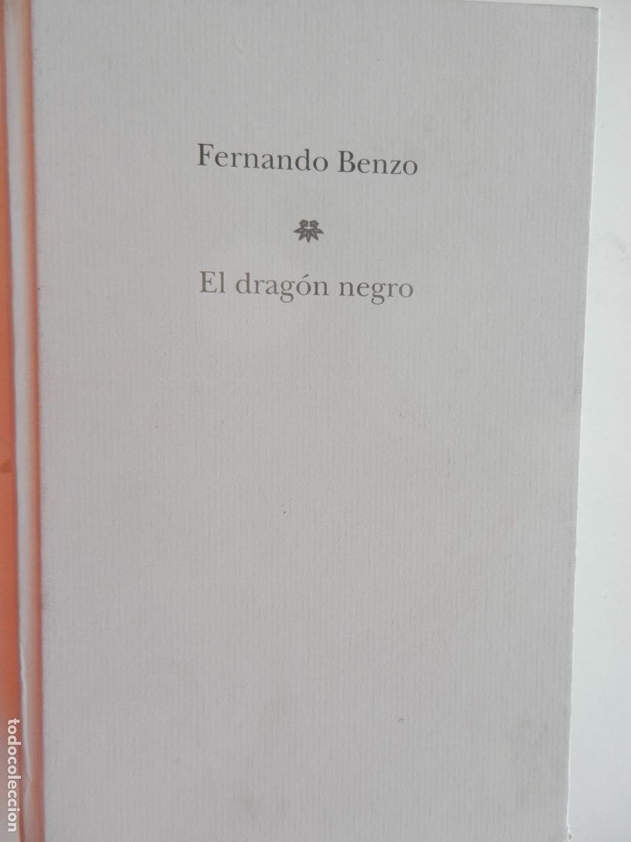 Libros de segunda mano: FERNANDO BENZO - EL DRAGON NEGRO -1&ordf; EDC. 2025