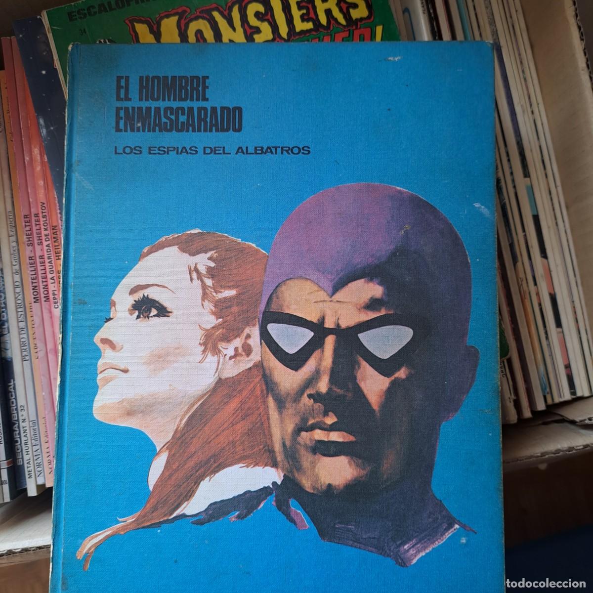 Second hand books: El Hombre Enmascarado Tomo 2 - Los Esp&iacute;as del Albatros - Buru Lan 1971 GASTOS DE ENVIO GRATIS
