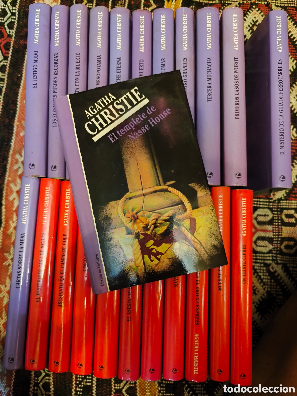 Libros de segunda mano: Agatha christie libros 23 libros