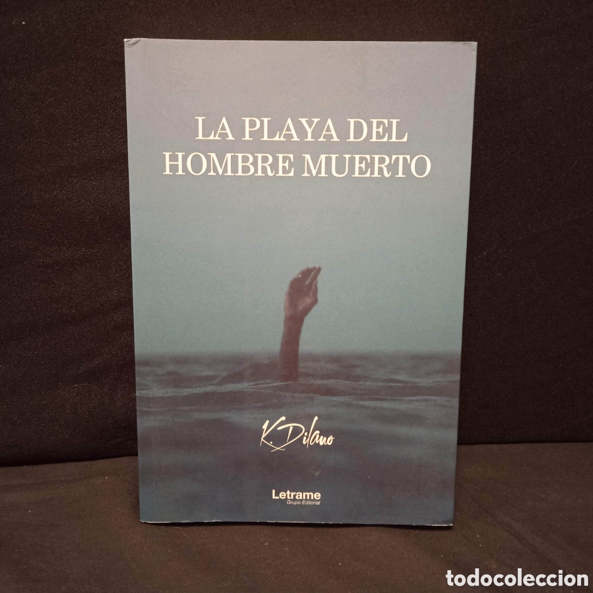 Libros de segunda mano: LA PLAYA DEL HOMBRE MUERTO - K DILANO - LETRAME 2020 *DEDICADO X AUTORA* #COL