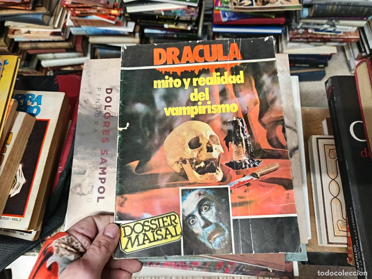 Libros de segunda mano: DR&Aacute;CULA , MITO Y REALIDAD DEL VAMPIRISMO . MIGUEL G. CASQUEL . ED. MAISAL . 1979