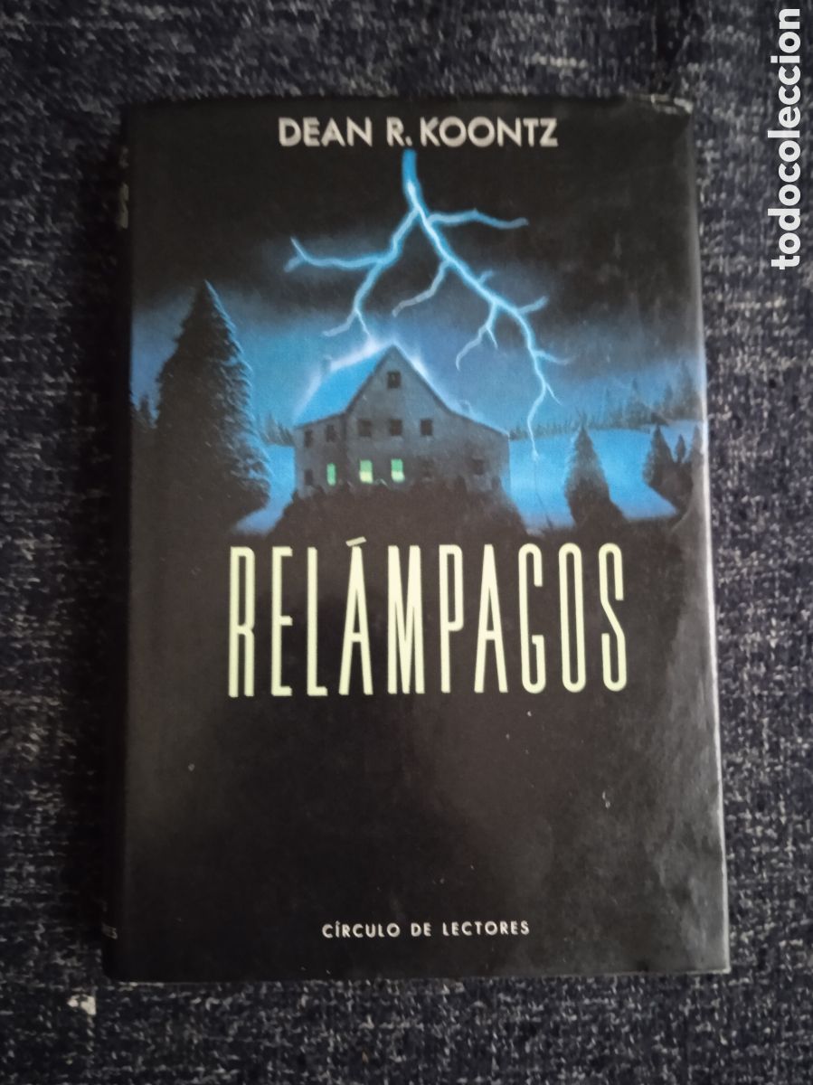 Libros de segunda mano: RELAMPAGOS / DEAN R KOONTZ -TAPA DURA