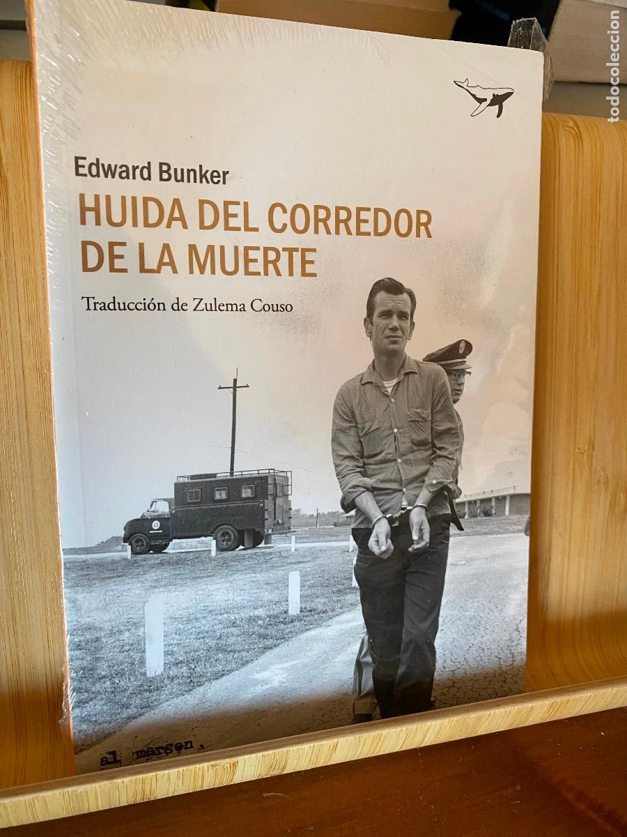 Libros de segunda mano: HU&Iacute;DA DEL CORREDOR DE LA MUERTE. EDWARD BUNKER. EDITORIAL SAJAL&Iacute;N