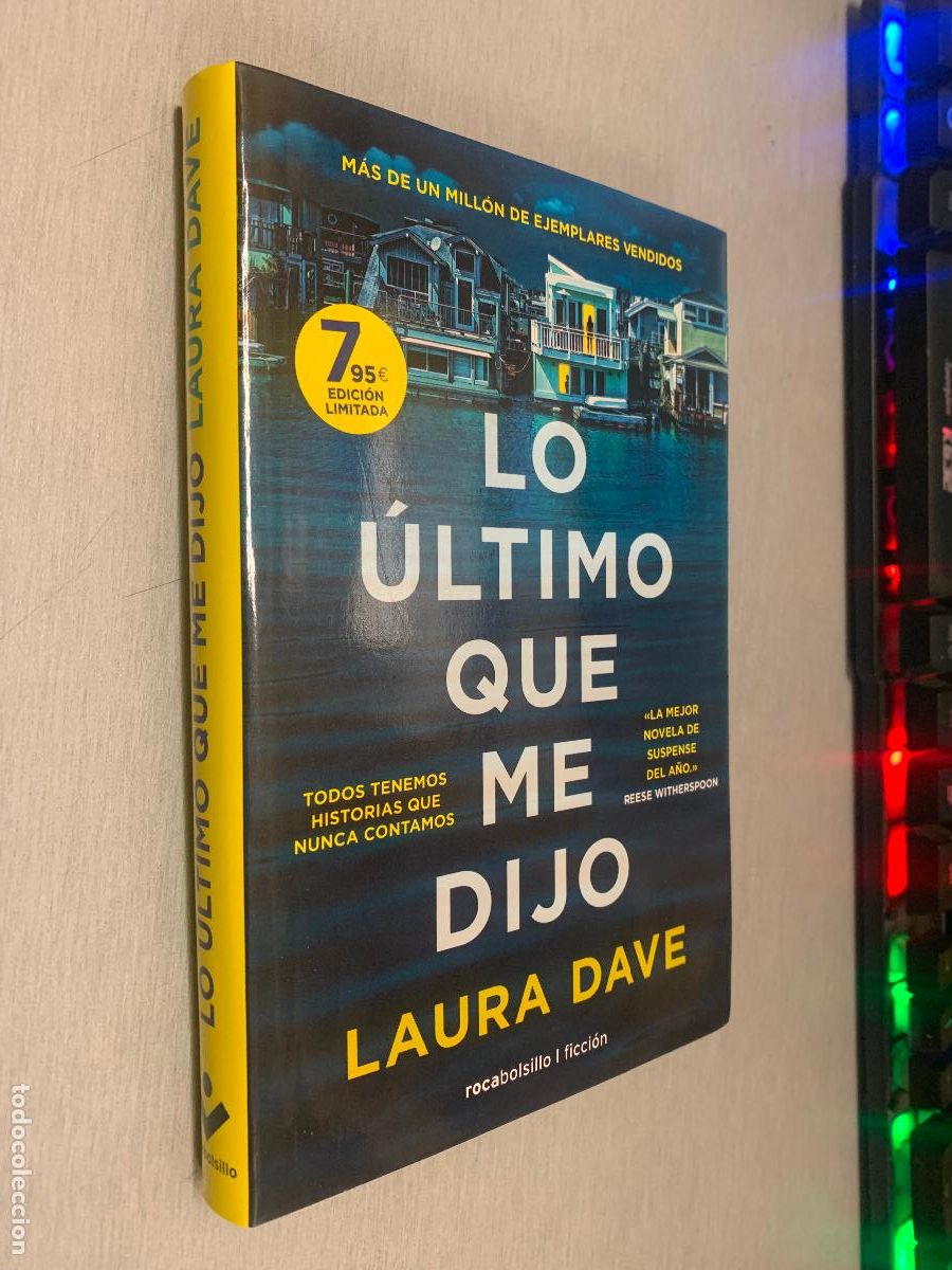 Libros de segunda mano: LO &Uacute;LTIMO QUE ME DIJO / LAURA DAVE / ROCABOLSILLO FICCI&Oacute;N 2023