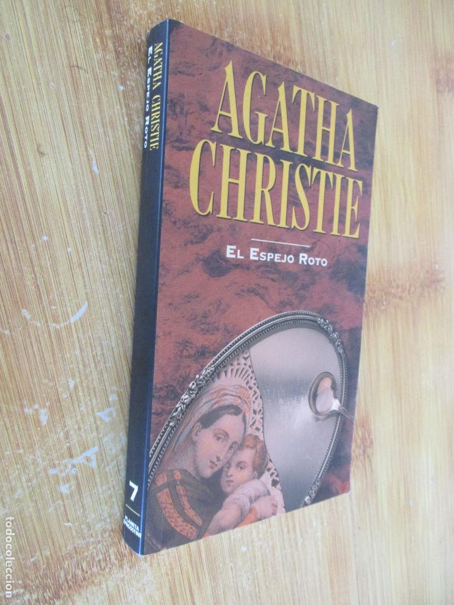 Libros de segunda mano: AGATHA CHRISTIE- EL ESPEJO ROTO-PLANETA- 1993-