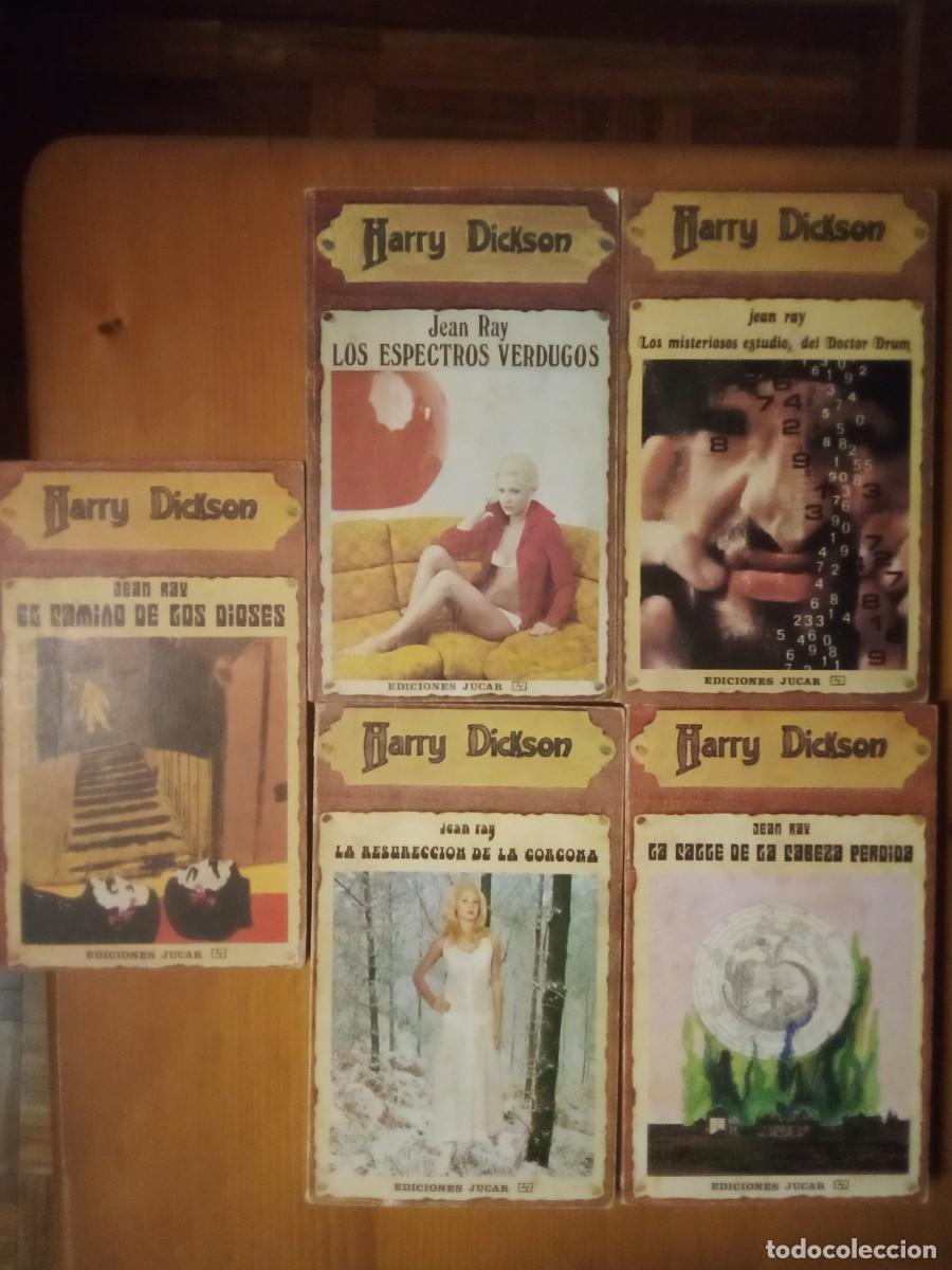 Gebrauchte B&uuml;cher: LOTE 5 LIBROS HARRY DICKSON NUMEROS 3 5 6 8 11