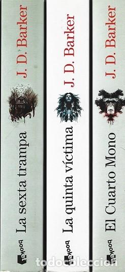 Libros de segunda mano: EL CUARTO MONO. TRILOG&Iacute;A COMPLETA. J. D. BARKER. DESTINO. BOOKET.