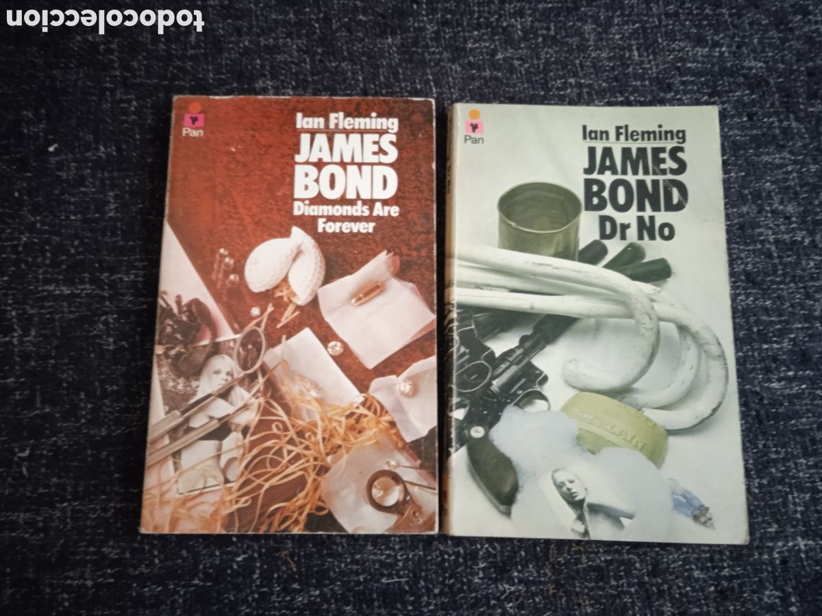 Libros de segunda mano: JAMES BOND, Diamonds are Forever - Dr. No / IAN FLEMING - DOS NOVELAS EN INGLES