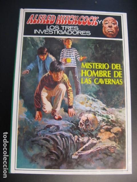 Libri di seconda mano: MISTERIO DEL HOMBRE DE LAS CAVERNAS - N&ordm; 34-- ALFRED HITCHCOCK Y LOS TRES INVESTIGADORES-MOLINO