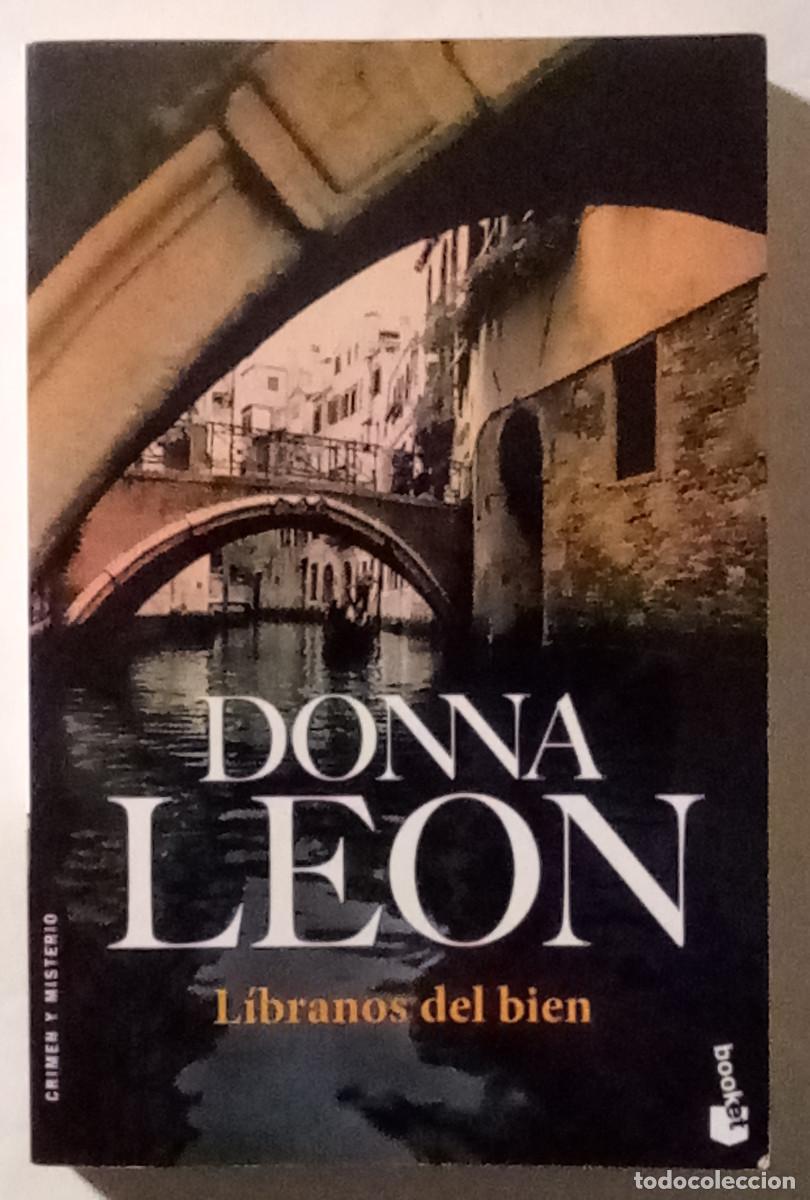 Libros de segunda mano: L&iacute;branos del mal / Donna Leon. Booket - Foto 1