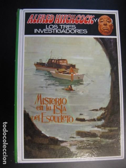 Second hand books: MISTERIO EN LA ISLA DEL ESQUELETO, ALFRED HITCHCOCK Y LOS TRES INVESTIGADORES, N&ordm; 6