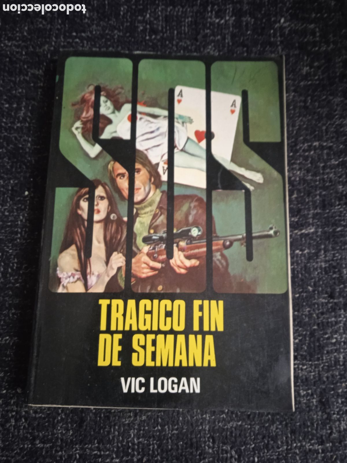 Libros de segunda mano: Tragico fin de semana / Vic Logan -NOVELA POLICIACA