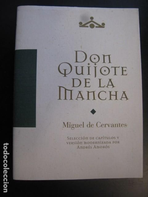 Livros em segunda m&atilde;o: Don quijote de la mancha. Miguel de Cervantes. Selecci&oacute;n de Cap&iacute;tulos. Miguel Amor&oacute;s. 2003. Paradore