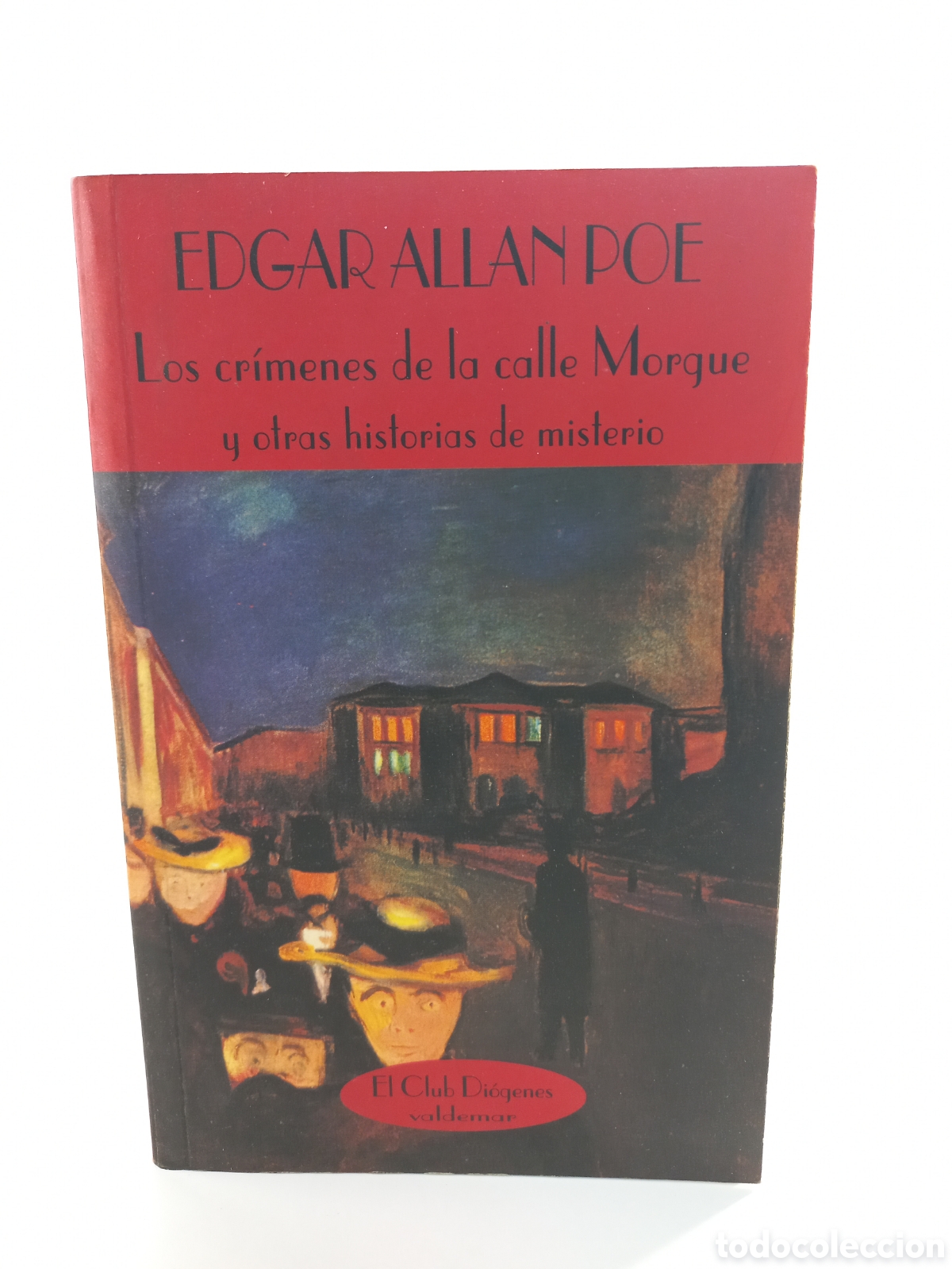 Libros de segunda mano: Los cr&iacute;menes de la Calle Morgue y otras historias de misterio. Edgar Allan Poe. Valdemar, Diogenes